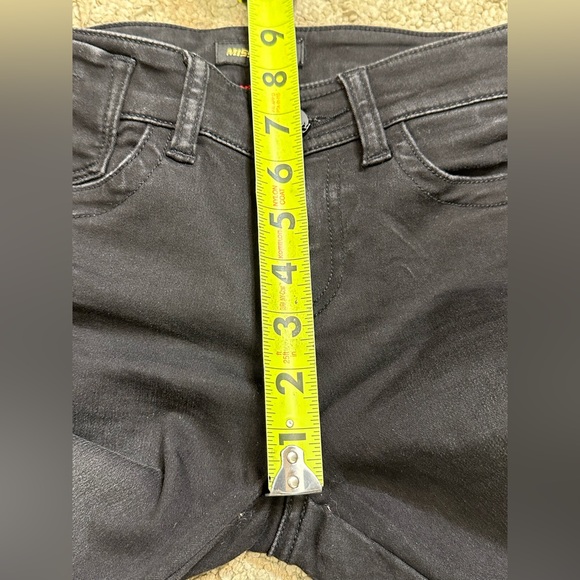 MISS SIXTY womens Black Skinny Fit Jeans Size 24 - Picture 10 of 13